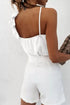 'Verity' Ruffle Wrap Tank Top - Celes Fashion